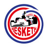 Pegatina impresión Hesketh Coche 8x8cm