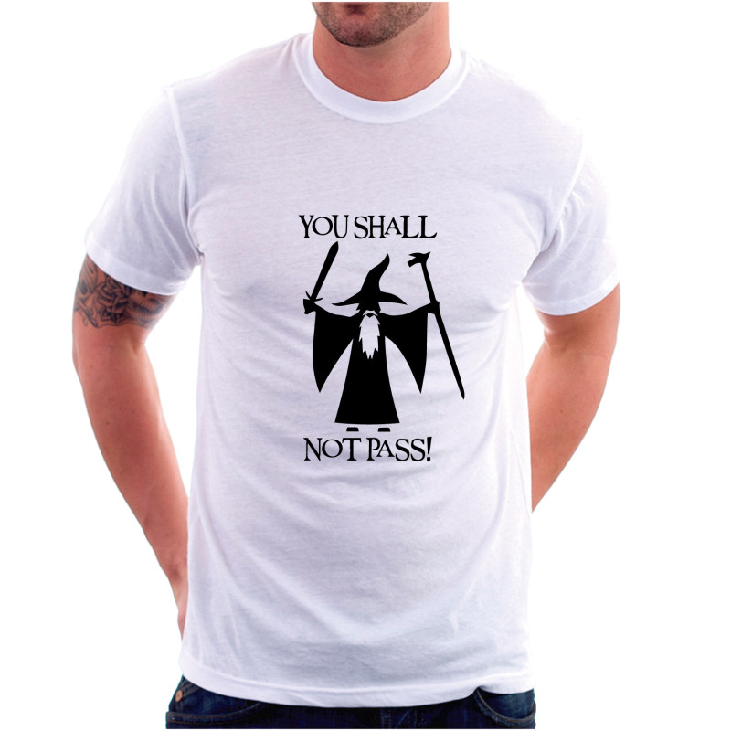 Camiseta El señor de los anillos ESDLA homenaje a Gandalf