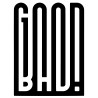 Pegatina vinilo Good-Bad 12x9cm