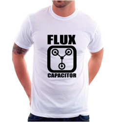 Camiseta  regreso al futuro condensador de Fluzo