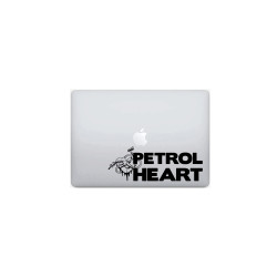 Pegatina vinilo petrol heart 20x7cm