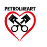 Pegatina vinilo petrol heart 9x10cm